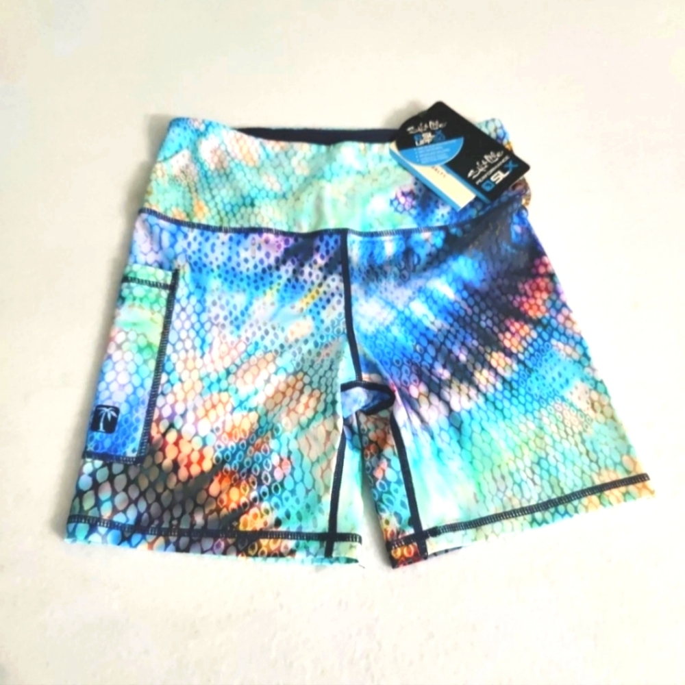 Salf‎ Life Womens  Kaleidoscale Bike Short SLJ4061 Size XS